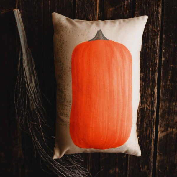 UniikPillows - Primitive Fall Pumpkin Lumbar Pillow Cover | 18x12 Thanksgiving Décor | Fall Decor | Room Decor | Decorative Pillows | Gift for her - Image 5