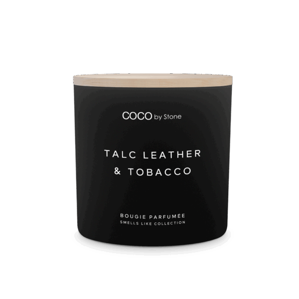 ENVIRONMENT - 15oz Smells Like Talc Leather & Tobacco Candle