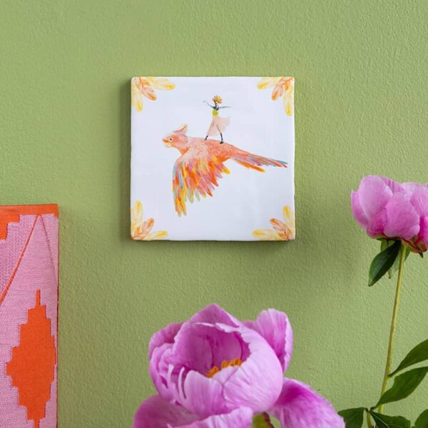 Bird of paradise | StoryTiles art on tile: S - Image 3