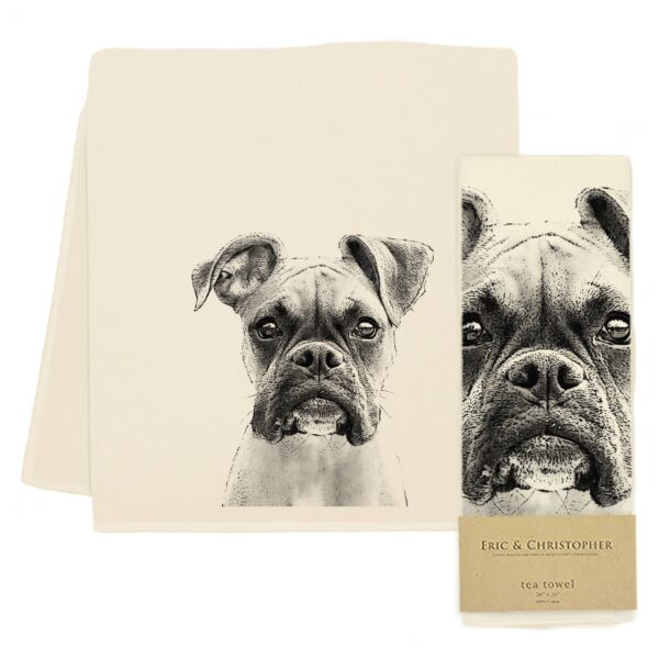 Boxer Tea Towel