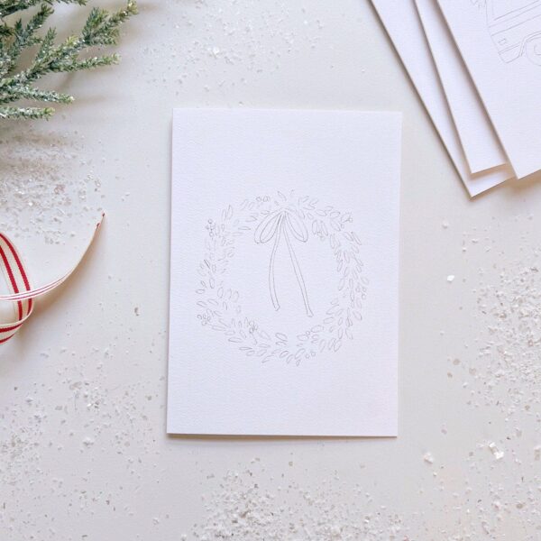 Christmas cheer paintable notecard - Image 14