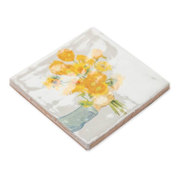 Sunflowers from me to you | StoryTiles art on tile: S - Image 5