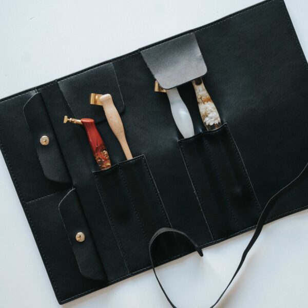 Calligraphy Pen Roll: Beige - Image 9