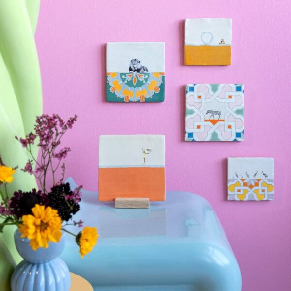 Spotted a zebra | StoryTiles art on tile: S - Image 4