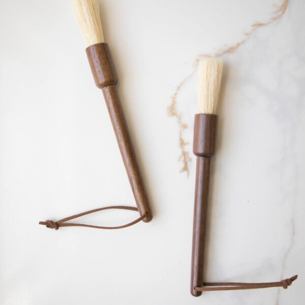 Wood Baking Tools Brush: Walnut - Image 5