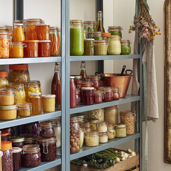 Le Parfait - 750ml Tapered French Glass Preserving Jar W Airtight Rubber - Image 3