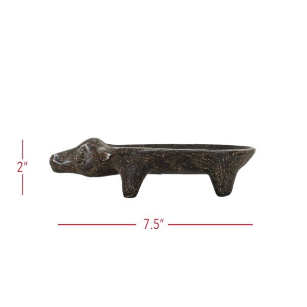 Cow Farmhouse Soap Dish Western Cast Iron - Image 6