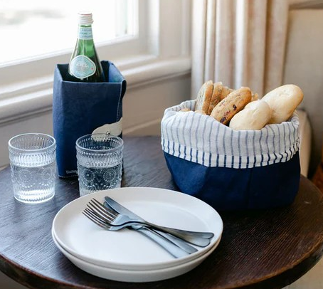 PORTA PANE BREAD STORAGE BAG -Inchiostro