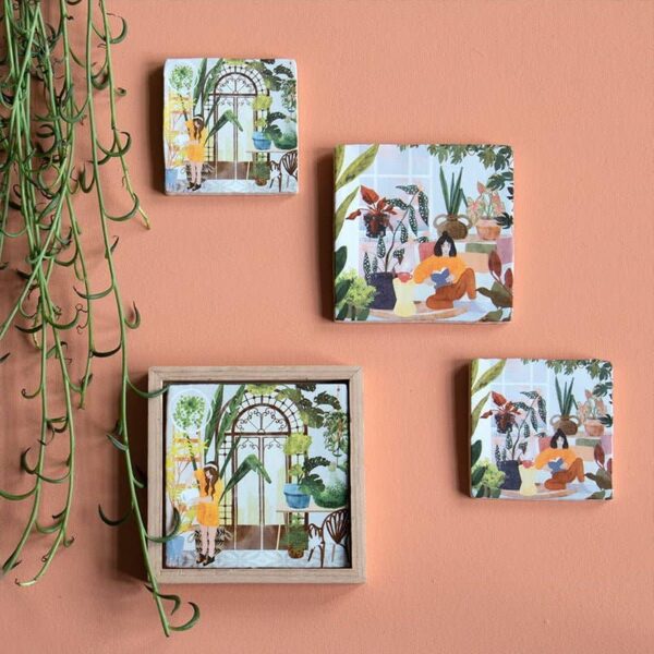 My greenery | StoryTiles art on tile: S - Image 3