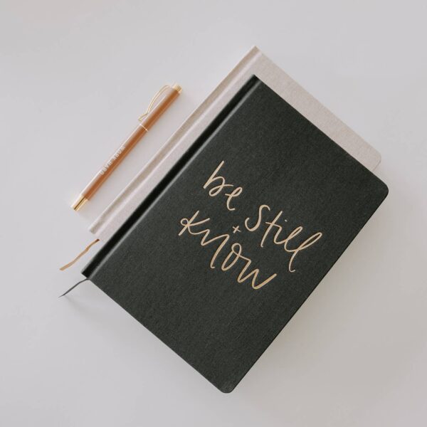Be Still and Know Fabric Journal - Home Decor & Gifts - Image 6