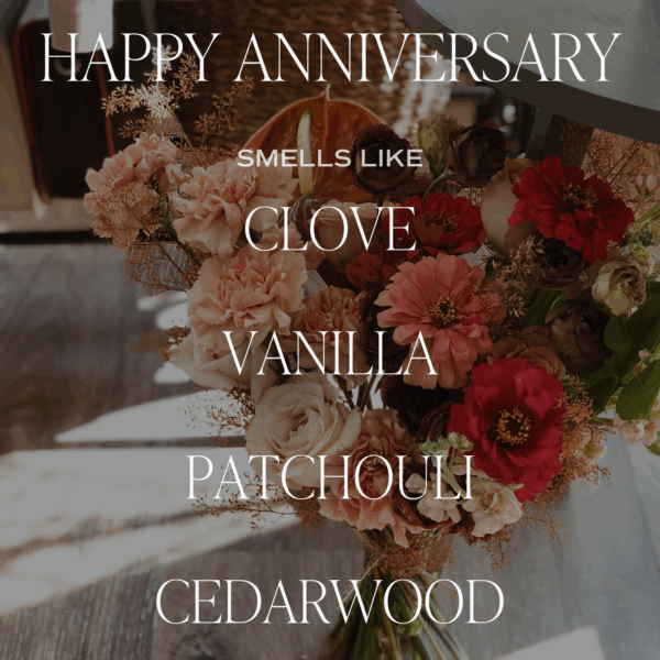 Happy Anniversary 9 oz Soy Candle - Home Decor & Gifts - Image 2