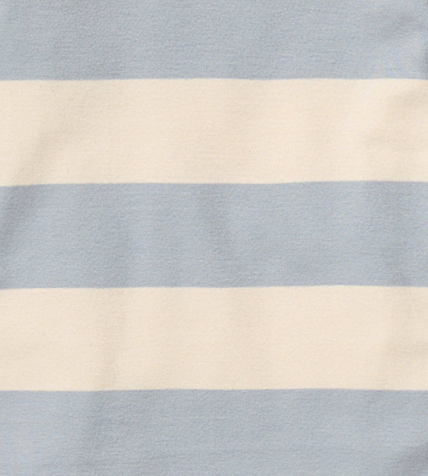 Rugby Stripe Toddler PJ Set: Quarry, 2 Toddler