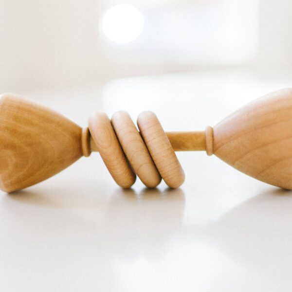 Bannor Toys - Classic Rattle Wooden Baby Toy - Image 3