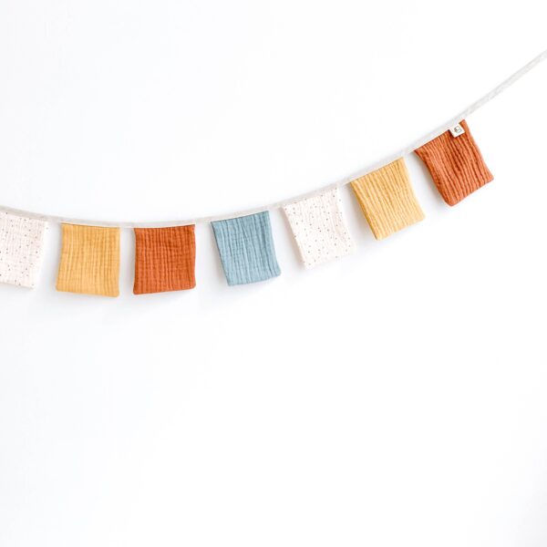 Monocrom - Confetti rectangular cotton banner - Image 3