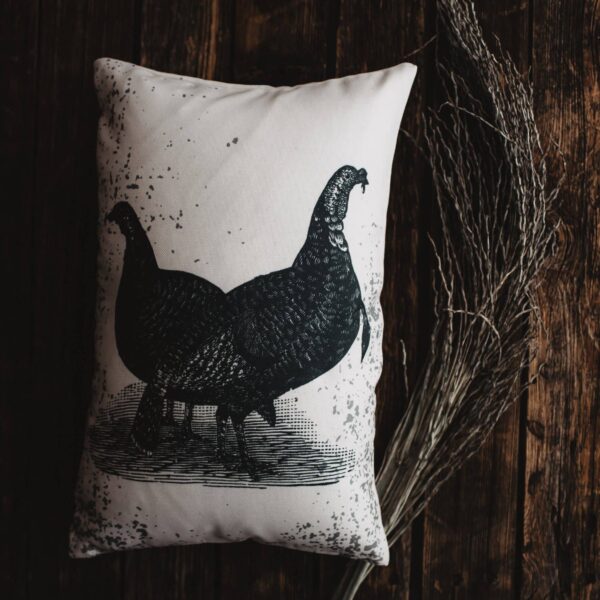 UniikPillows - Primitive Black Crow Lumbar Pillow Cover - Image 8
