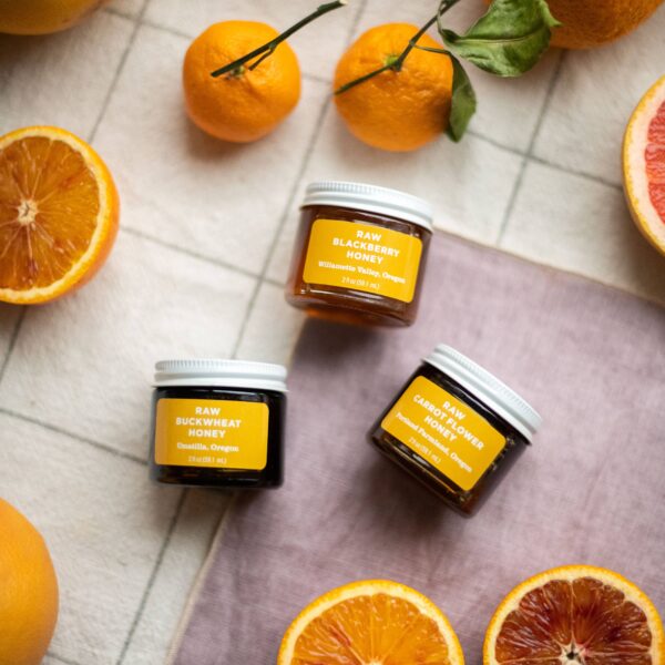 Jacobsen Salt Co. - Raw Honey Gift Set - 3 Jar Sampler Collection - Image 4