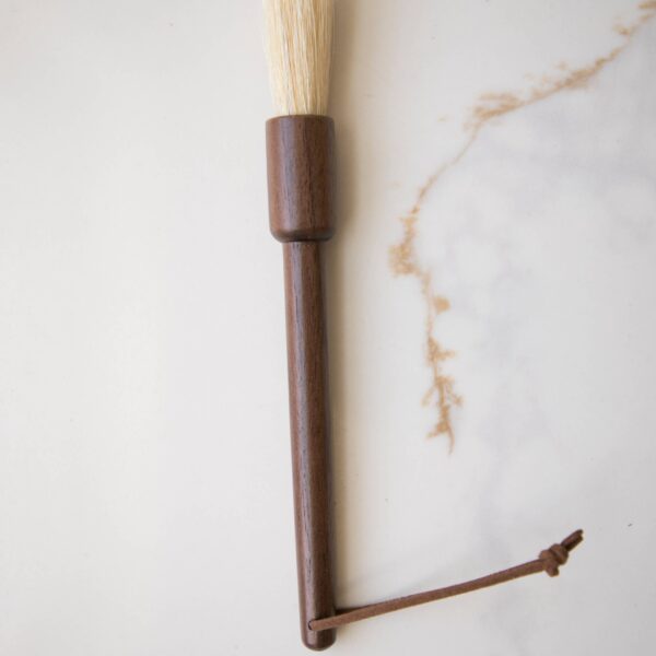 Wood Baking Tools Brush: Walnut