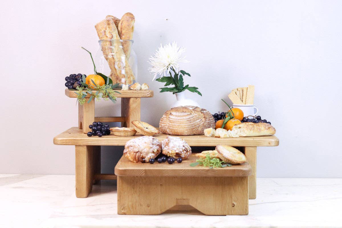 etúHOME - Natural Grazing Footed Board, Medium - Image 4