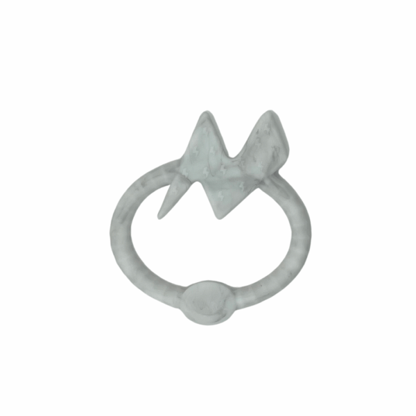BOLT Silicone Sensory Teether: Powder Blue - Image 6