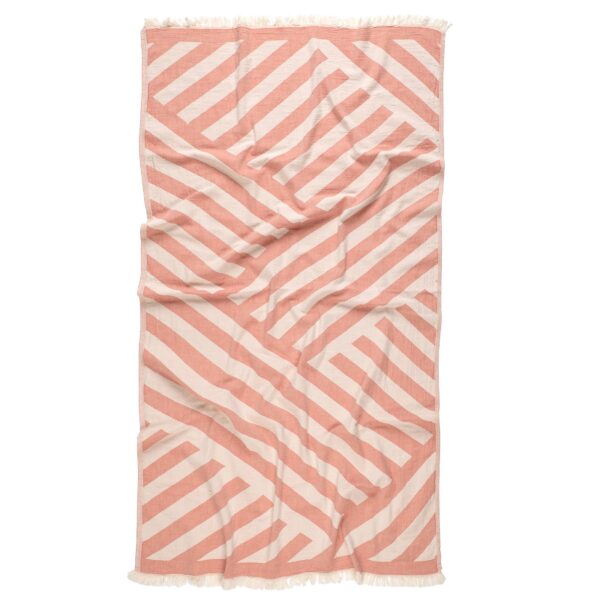 Harmony of Yarn Turkish Beach Towels : Blue - Image 7