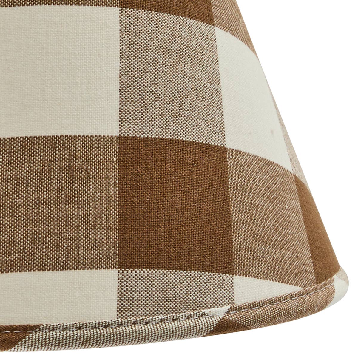 Wicklow Lamp Shade 10"- Brown And Cream