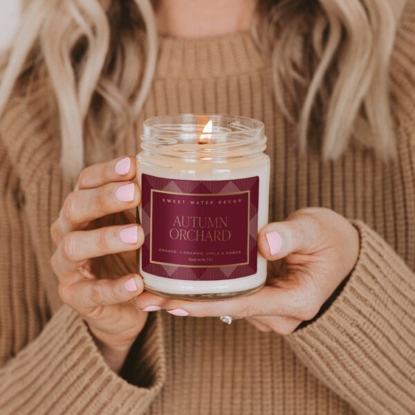 Autumn Orchard 9 oz Soy Candle - Image 7