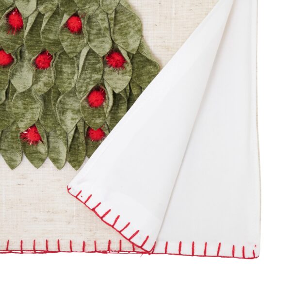 Yuletide Tree Table Runner: Multi, 16"x72" - Image 2