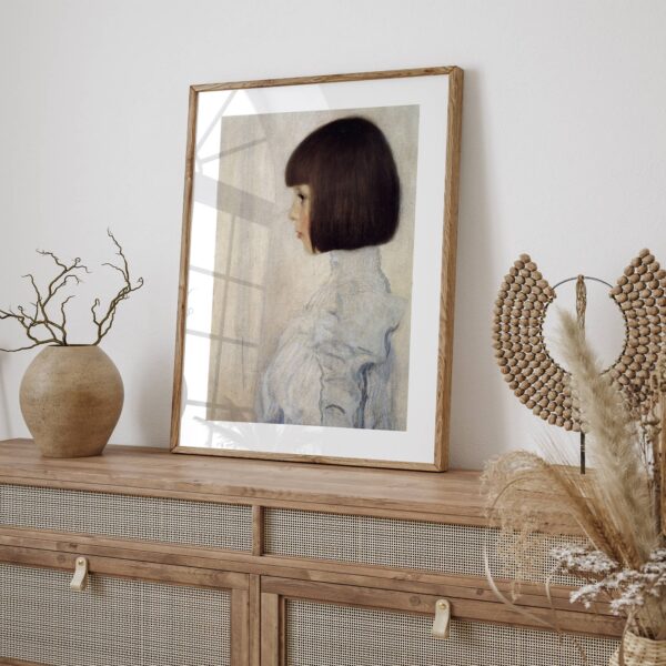 Sugar & Canvas - Portrait of Helene Klimt Gustav Klimt Art Print GK14 - Image 4