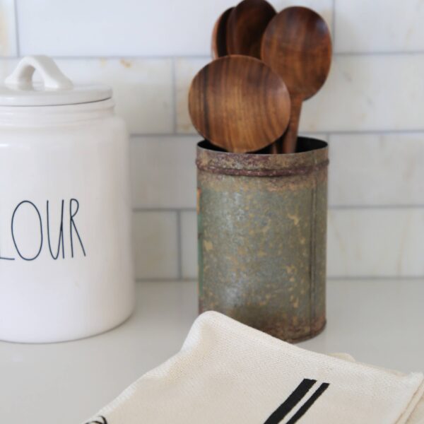 Farmhouse Simple Striped Napkin: Red lines - Image 5