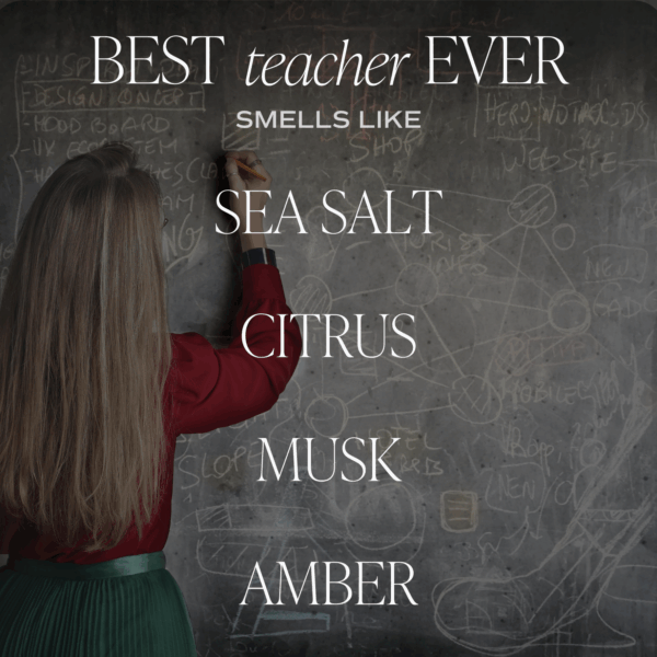 Best Teacher Ever 9 oz Soy Candle - Home Decor & Gifts - Image 2