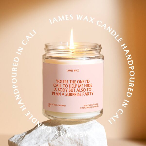Friendship Gift Hide A Body Plan a Party Candle Adventure Fan F212: No, I'll Take It As Pictured!, 04. Coconut + Orange - Image 3