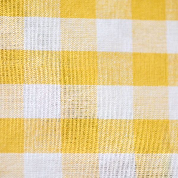 Yellow Ruffled Gingham Dish Towel - Image 5