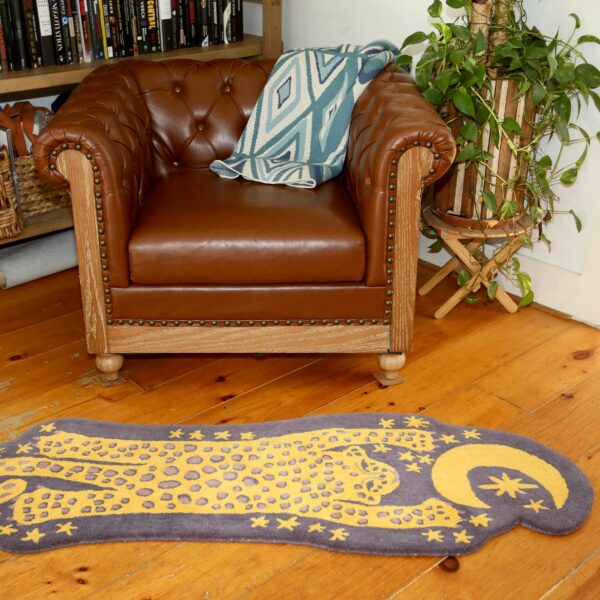 Calhoun & Co. - Moonlight Leopard Shape Rug - Image 6