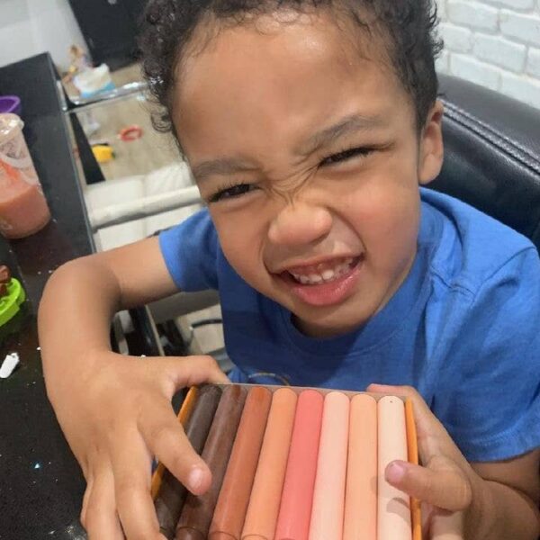 Organic Beeswax Crayons:12 Skin Tones Colors in Stick - Image 3