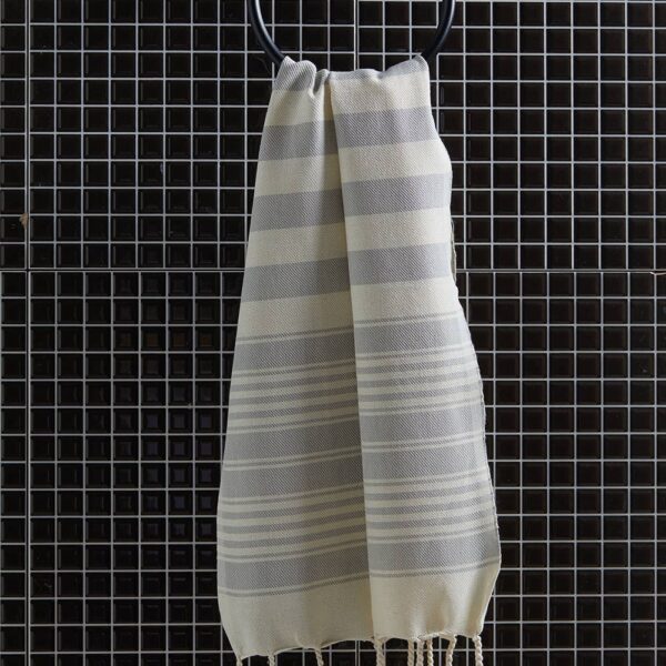Anatlya Turkish Hand Towels Lokum Grey - Image 8