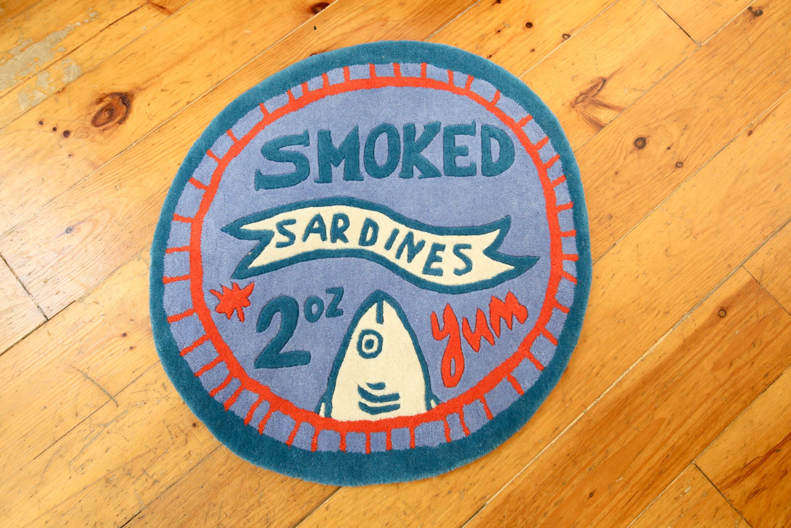 Calhoun & Co. - Sardine Tin Circle Rug - Image 4