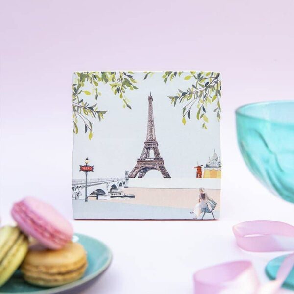 Paris I love you | StoryTiles art on tile: S - Image 2