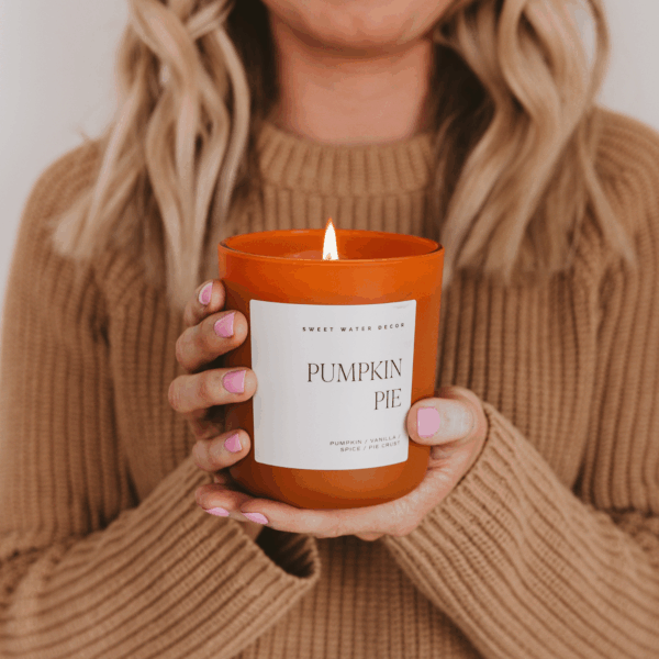 Pumpkin Pie 15 oz Soy Candle - Image 3