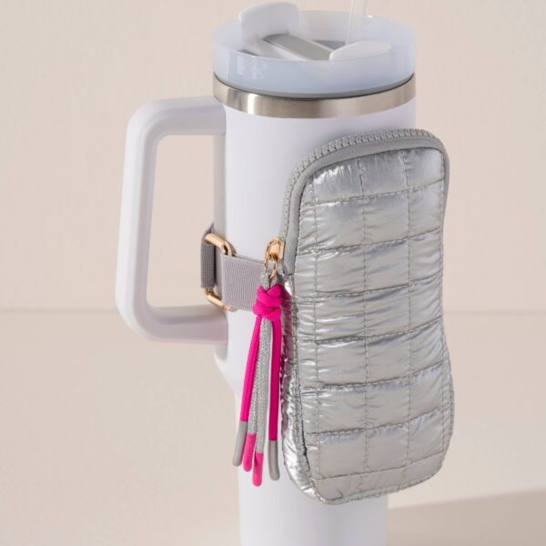 LOGAN TUMBLER FANNY PACK: SILVER - Image 2