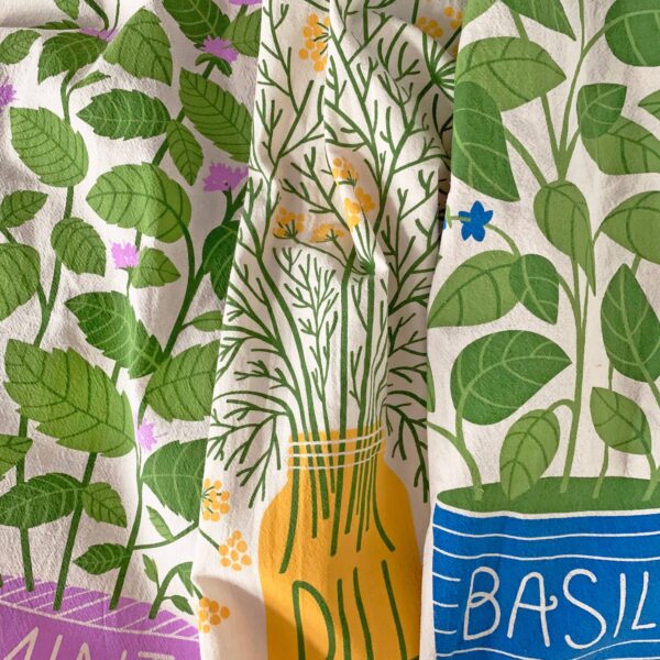 Basil Tea Towel - Image 8