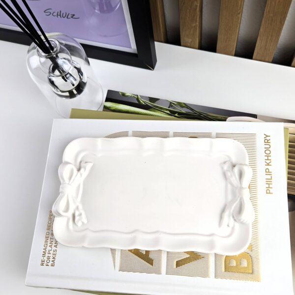 Bow Lace Tray Rectangle - Image 3