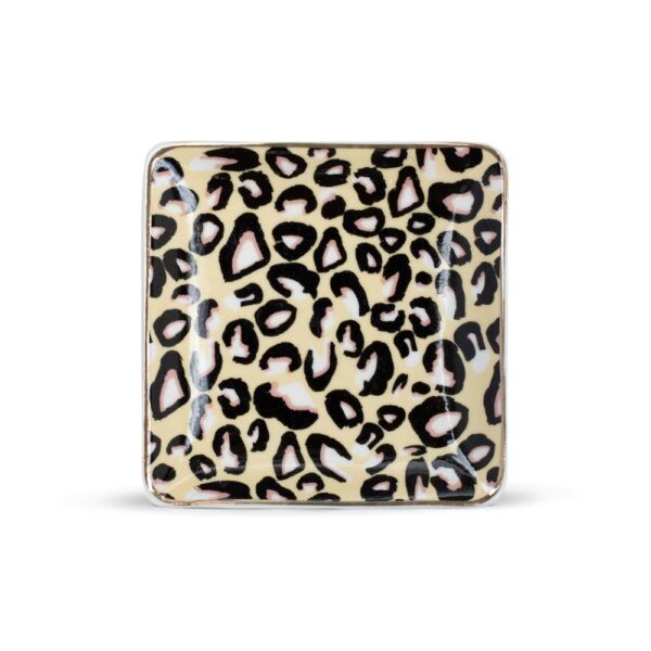 Leopard Ceramic Soap Dish
