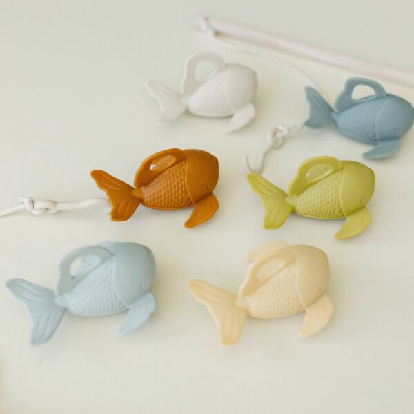 Silicone and Wood Fishing Play Set - Image 9
