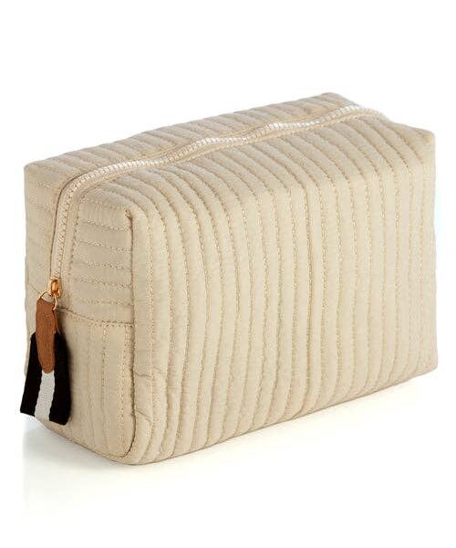 EZRA LARGE BOXY COSMETIC POUCH: Camo - Image 25