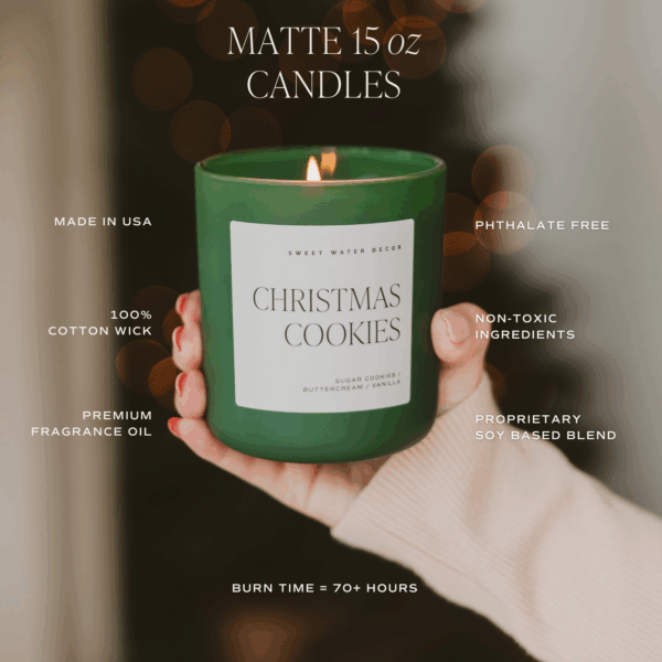 Santa's Workshop 15 oz Soy Candle - Image 5
