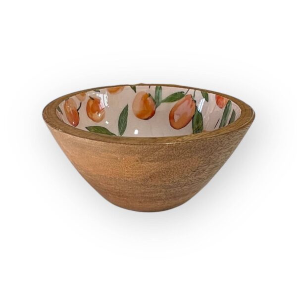 Peaches 6" Decorative Bowl (Pack of 3) - Image 2