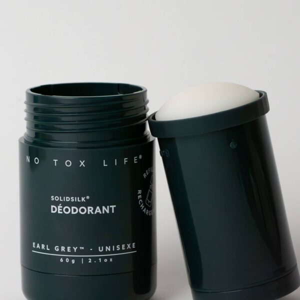 No Tox Life - SOLIDSILK® Deodorant (Earl Grey) Refillable - Image 5