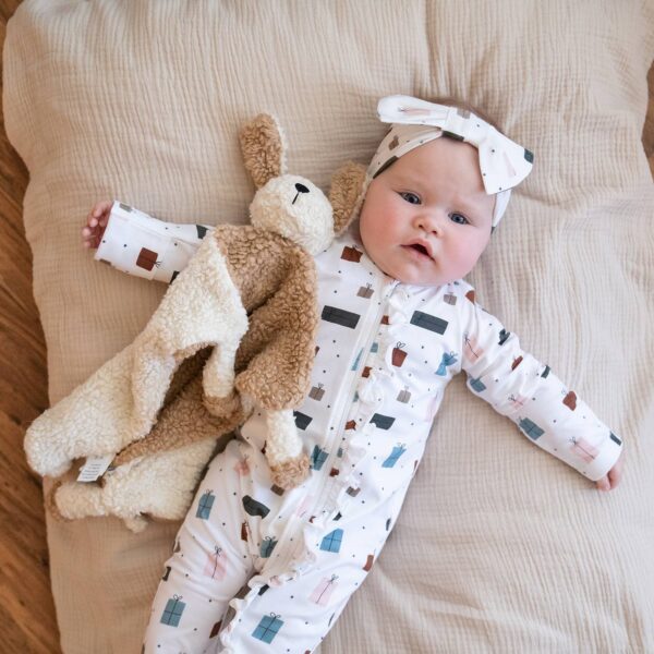Organic SHERPA Lovey Baby Security Blankets (13 STYLES): OS, Dog - Image 2