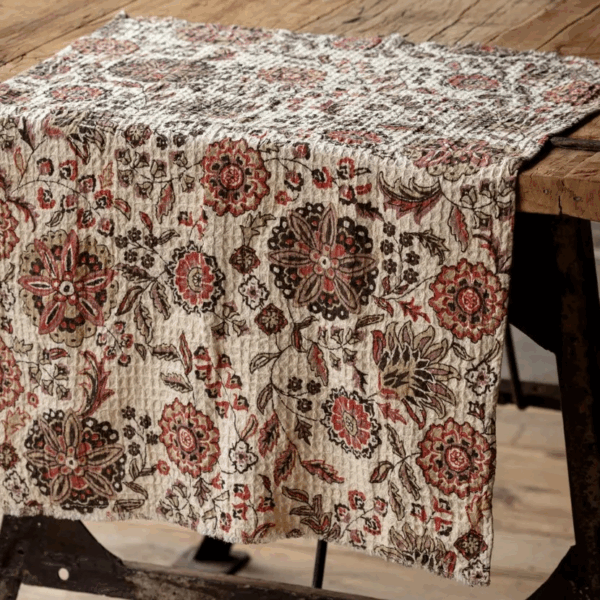 Fennel Botanical Print Cotton Dish Towel