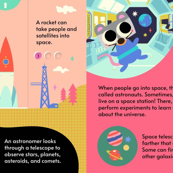 Hands-On Academy: Space (Interactive Children's Board Book) - Image 6